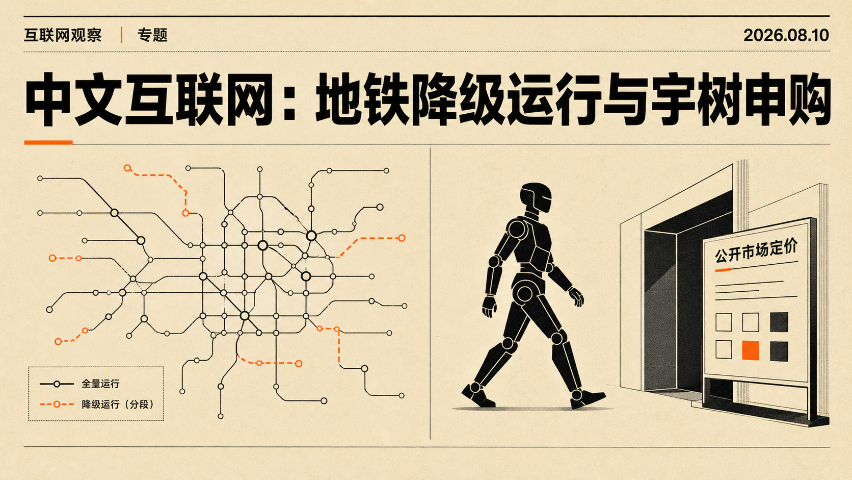 2026年8月10日中文互联网议题:台风、地铁降级运行与宇树科技申购